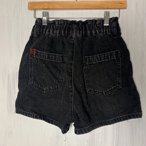 Urban Outfitters BDG Black Denim High Rise Shorts Size S - Picture 3 of 7
